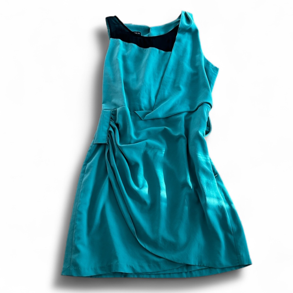 Twinkle by Wenlan Vibrant Blue Dress